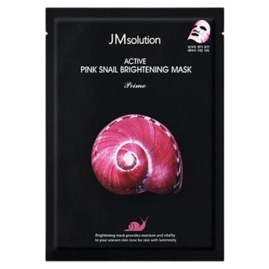 JMsolution Mask Active Pink Snail Brightening Prime 1'S