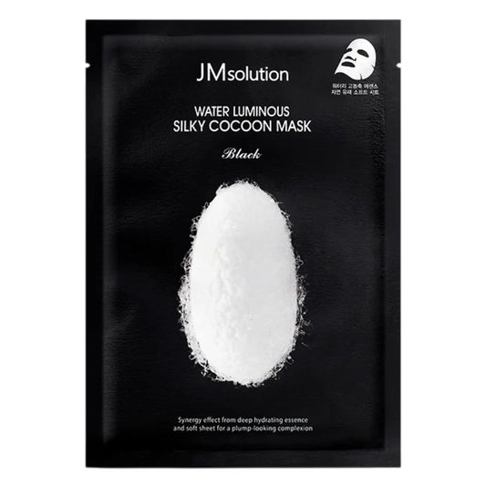JMsolution Mask Water Luminous Silky Cocoon Black 1'S