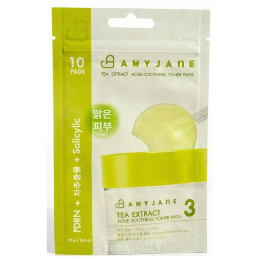 AmyJane Toner Pads Tea Extract Acne Soothing 3'S