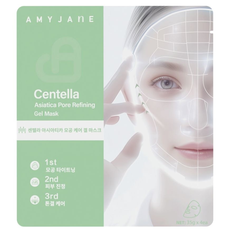 AmyJane Gel Mask Centella Asiatica Pore Refining 1'S