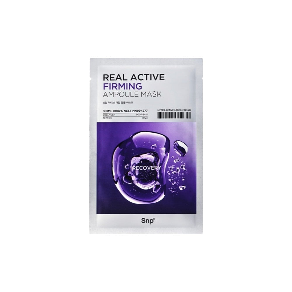 SNP Real Active Firmimg Ampoule Mask 1'S