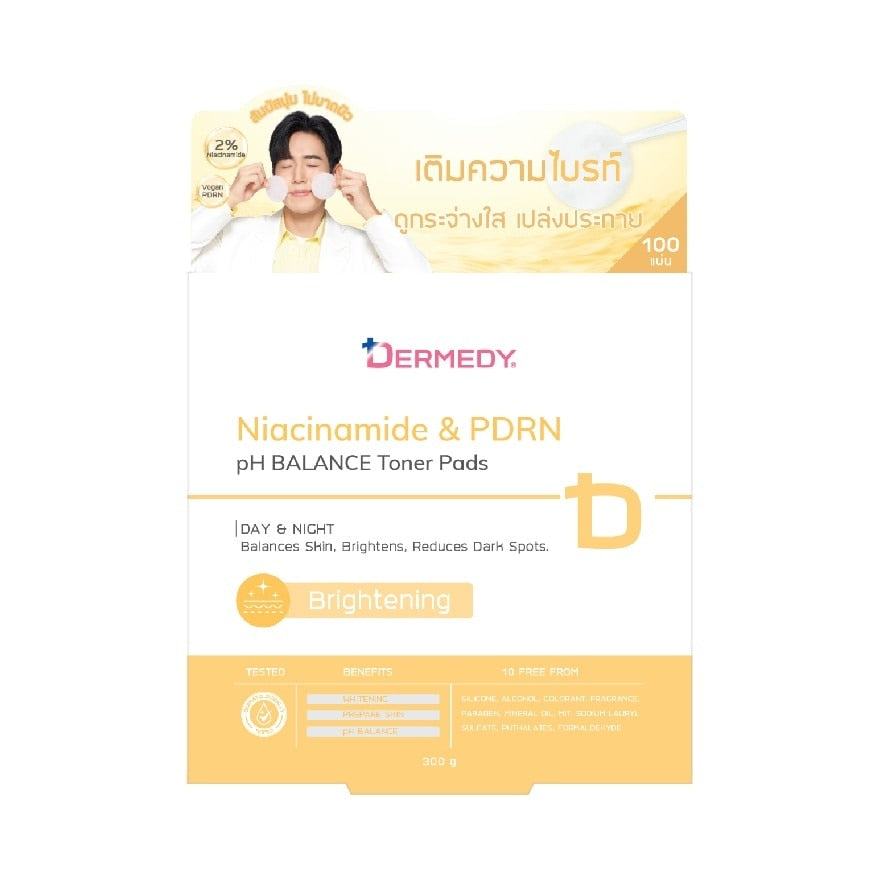 Dermedy Toner Pad PH Balance Niacinamide PDRN 100'S