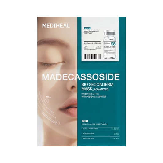 Mediheal Madecassoside Bio Seconderm Mask Blemish Repair 1'S+Ampoule 4 Ml.
