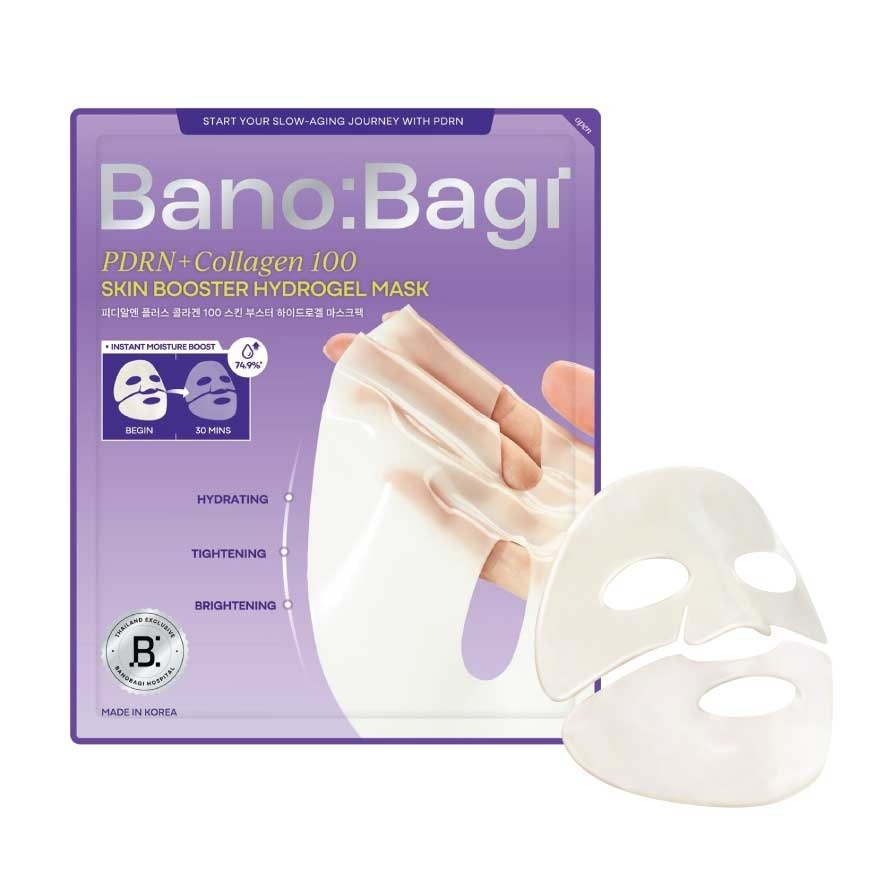 Banobagi Hydrogel Mask PDRN + Collagen 100 Skin Booster 1'S
