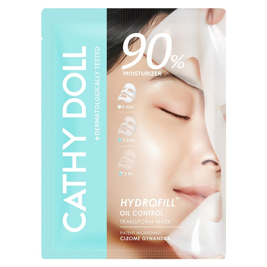 Cathy Doll Hydrofill Transform Mask 90 Moisturizer Oil Control 1'S