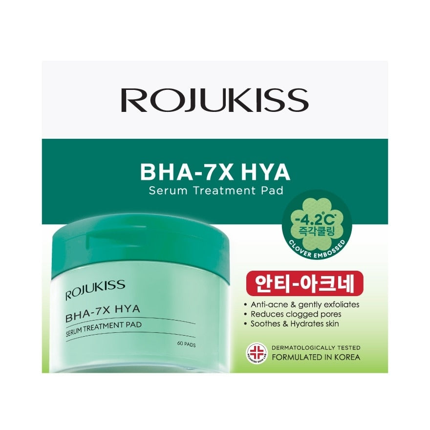 Rojukiss BHA Anti-Acne Serum Treatment Pad 60'S