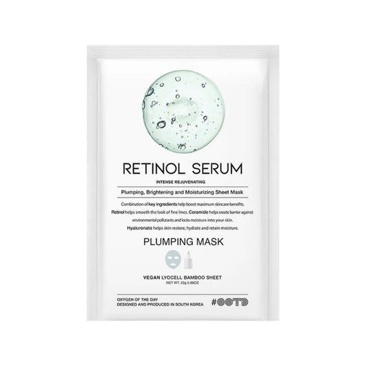 OOTD Retinol Serum Plumping Mask 1'S