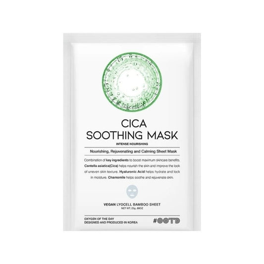 OOTD Cica Soothing Mask 1'S