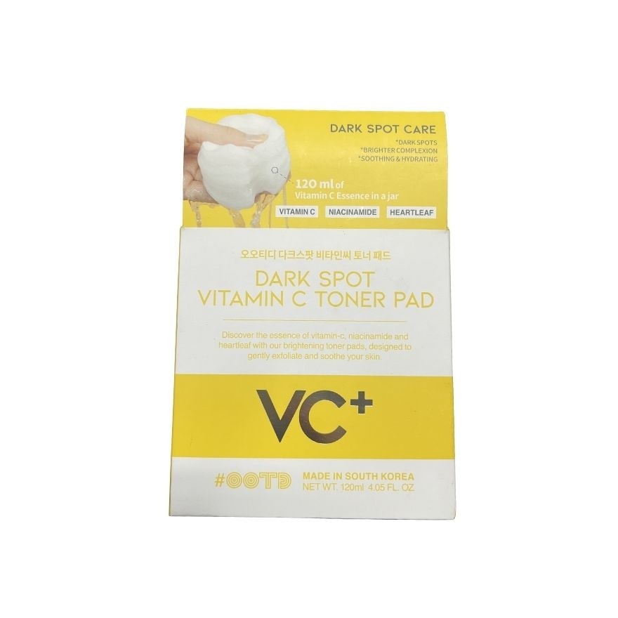 OOTD Dark Spot Vitamin C Toner Pad 70'S