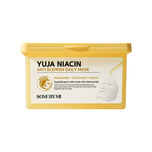 Some By Mi Yuja Niacin Anti-Blemish Daily Mask 30'S