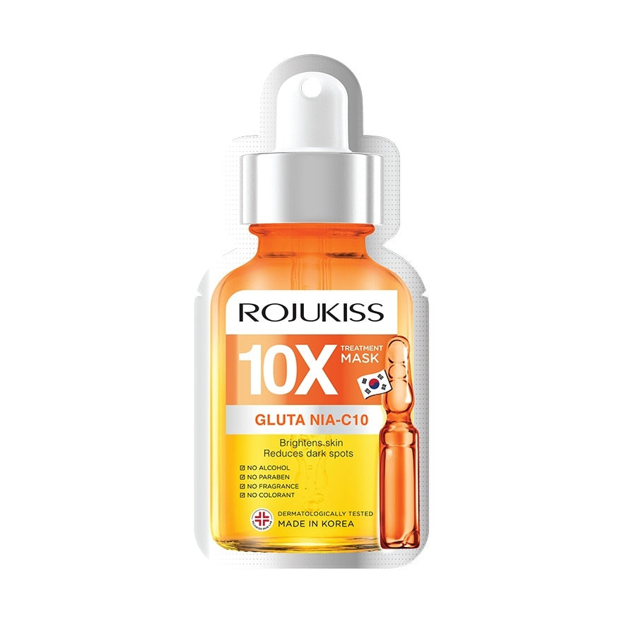 Rojukiss Gluta Nia-C10 10X Treatment Mask 1'S