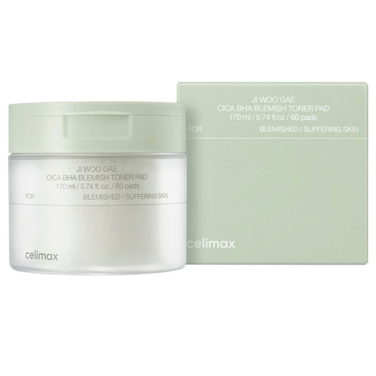 Celimax Ji Woo Gae Cica BHA Blemish Pad 60'S