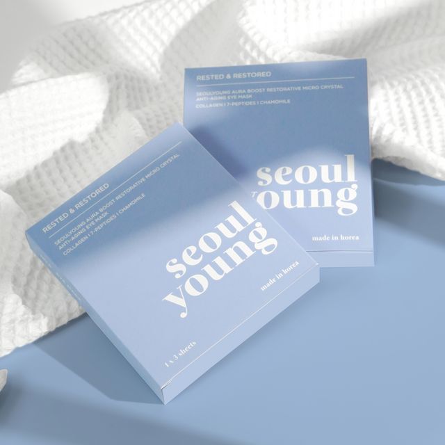 SEOULYOUNG Aura Boost Restorative Micro Crystal Anti-Aging Eye Mask