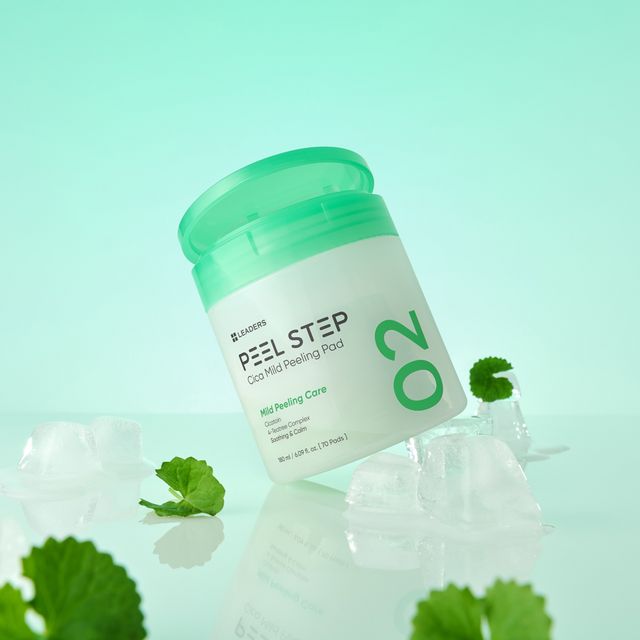 LEADERS Peel Step Cica Mild Peel Peeling Pad 70 Pads