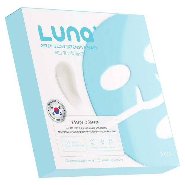 LUNA 2Step Glow Intensive Mask (Box)