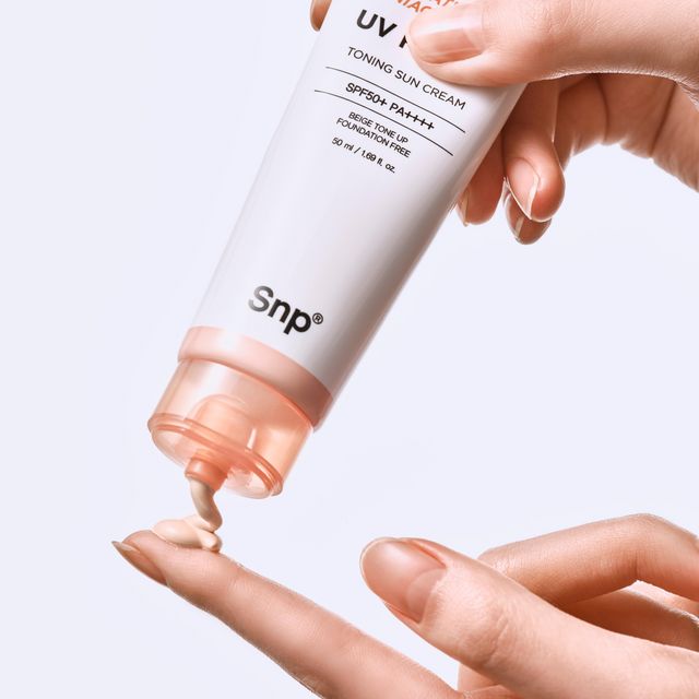 SNP PREP Glutathione Niacinamide UV Filter Toning Sun Cream (50 Ml+20 Ml)