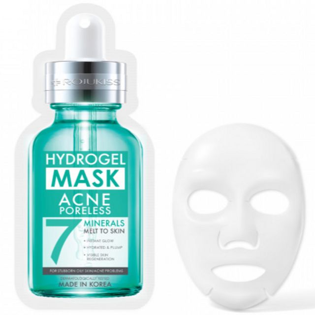 ROJUKISS Acne Poreless Hydrogel Mineral Mask 7