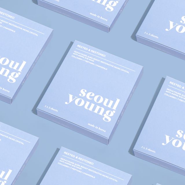 SEOULYOUNG Aura Boost Restorative Micro Crystal Anti-Aging Eye Mask