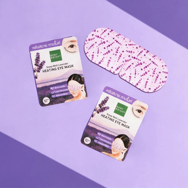 BABY BRIGHT Sleep Well Lavender Heating Eye Mask