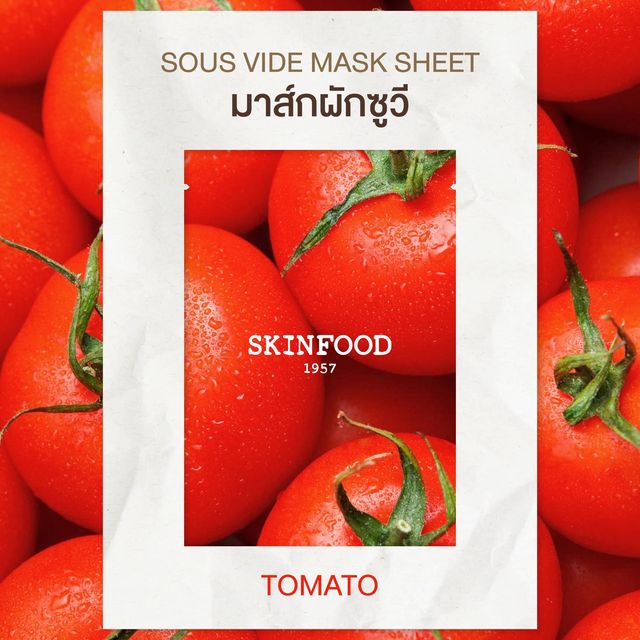 Skinfood Mask Sheet Tomato Sous Vide 1'S