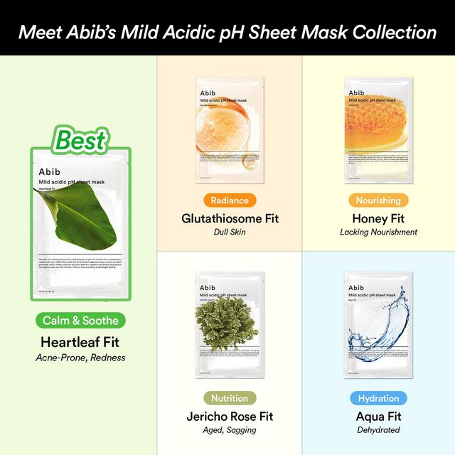 ABIB Mild Acidic pH Sheet Mask