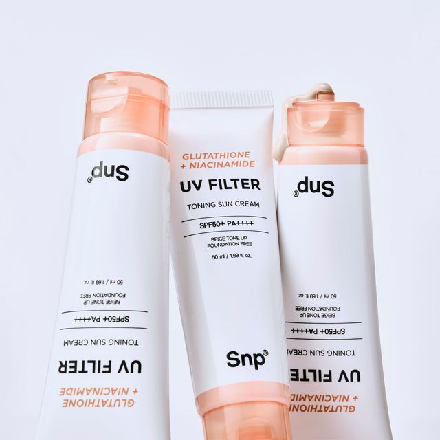 SNP PREP Glutathione Niacinamide UV Filter Toning Sun Cream (50 Ml+20 Ml)