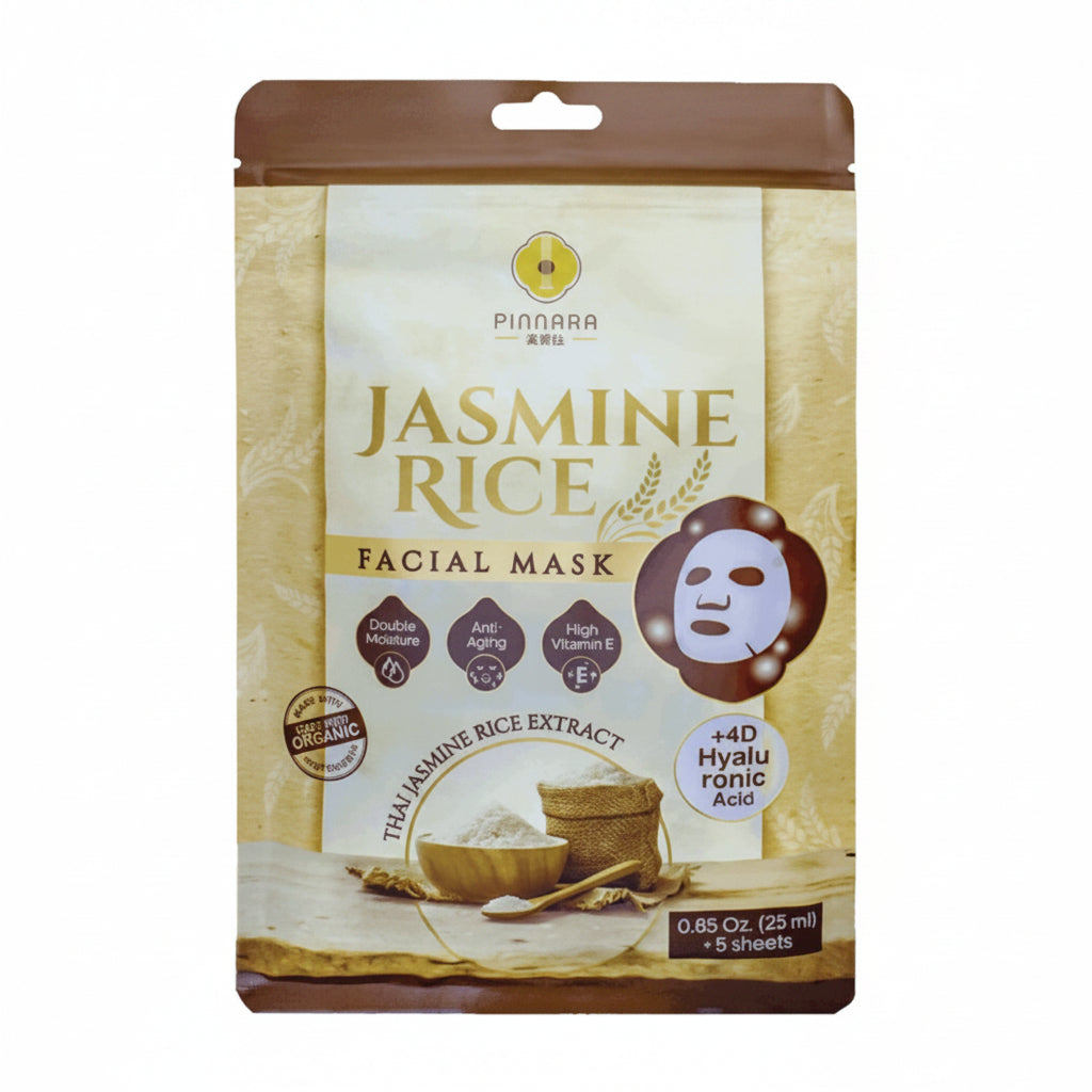 PINNARA Jasmine Rice Facial Mask 5 sheet