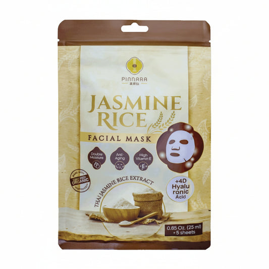 PINNARA Jasmine Rice Facial Mask 5 sheet