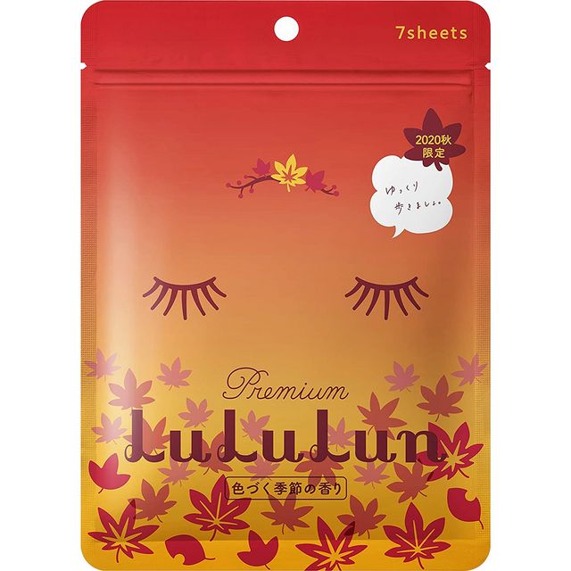 LULULUN Face Mask Maple 7 sheets
