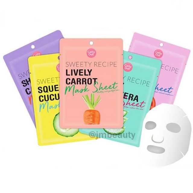 CATHY DOLL Sweety Recipe Mask Sheet