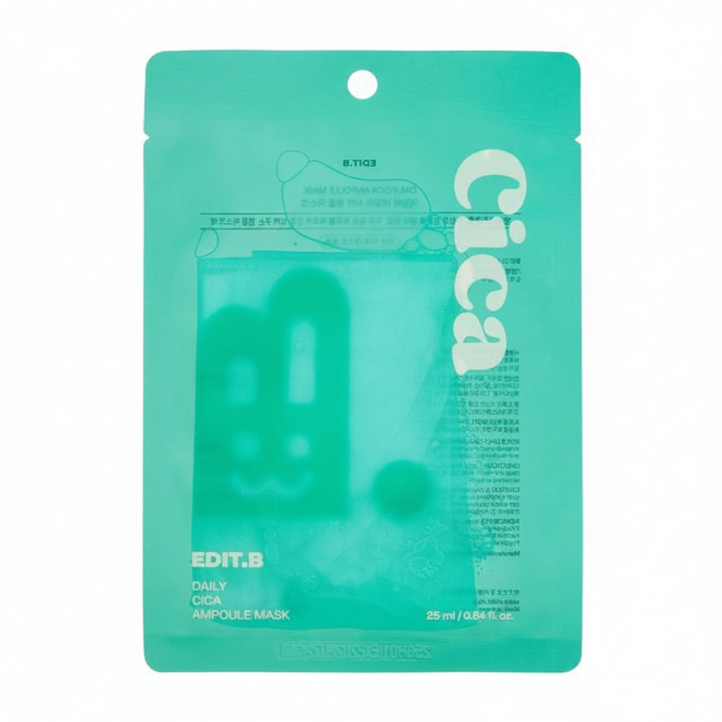 EDIT.B Daily Cica Ampoule Mask