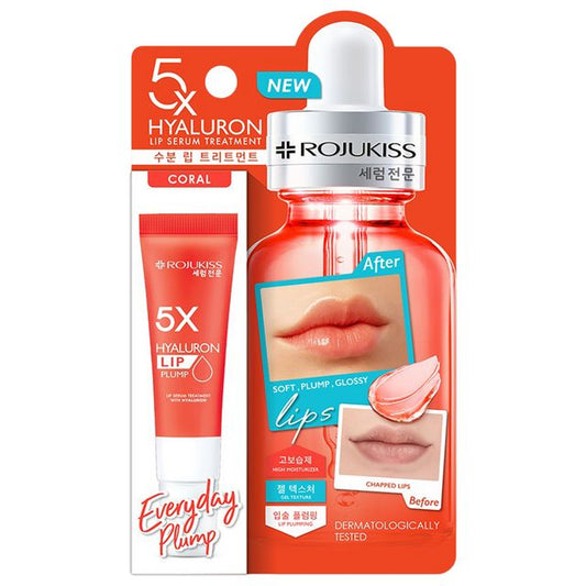 ROJUKISS 5X Hya Coral Lip Serum Treatment