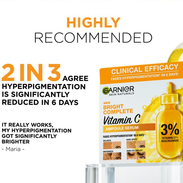 GARNIER Skin Naturals Bright Complete Vitamin C Ampoule Serum