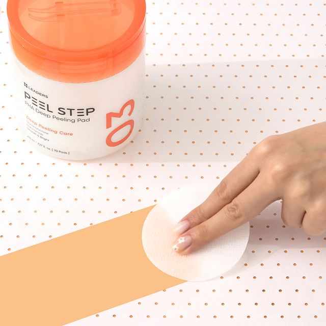 LEADERS Peel Step PHA Deep Peeling Pad 70 Pads