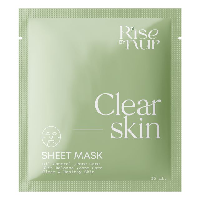 RISEBYNUR Clear skin sheet mask box 6sheets