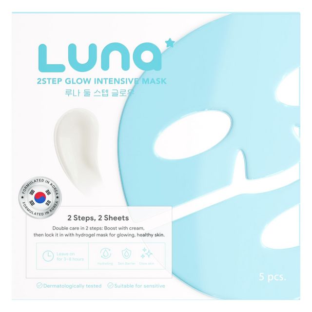 LUNA 2Step Glow Intensive Mask (Box)