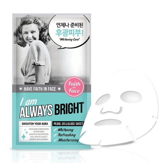 FAITH IN FACE I Am Always Bright Pearl Cellulose Sheet