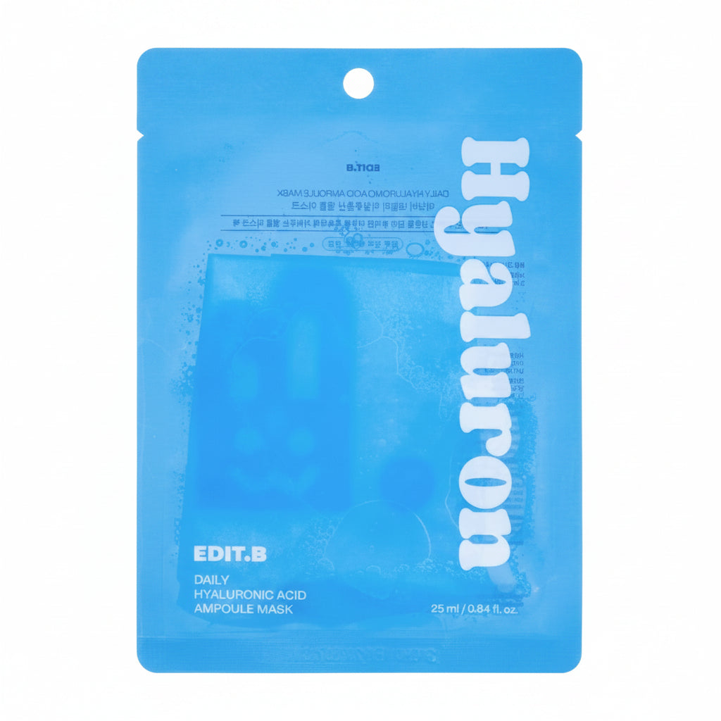 EDIT.B Daily Hyaluronic Acid Ampoule Mask