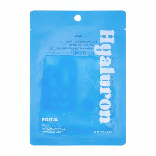EDIT.B Daily Hyaluronic Acid Ampoule Mask