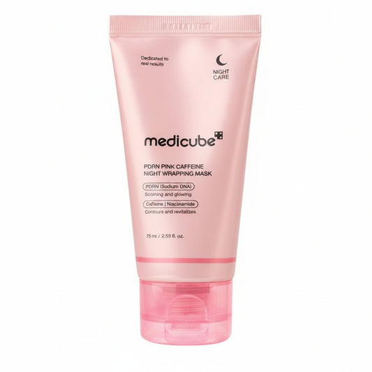 MEDICUBE PDRN Pink Caffeine Night Wrapping Mask
