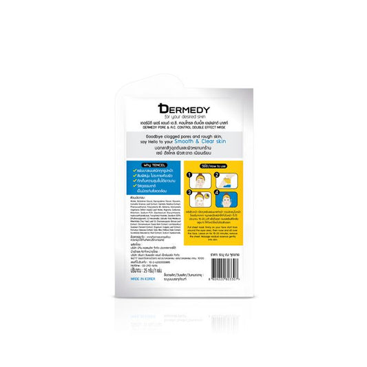 DERMEDY Pore & A.C. Control Double Effect Mask