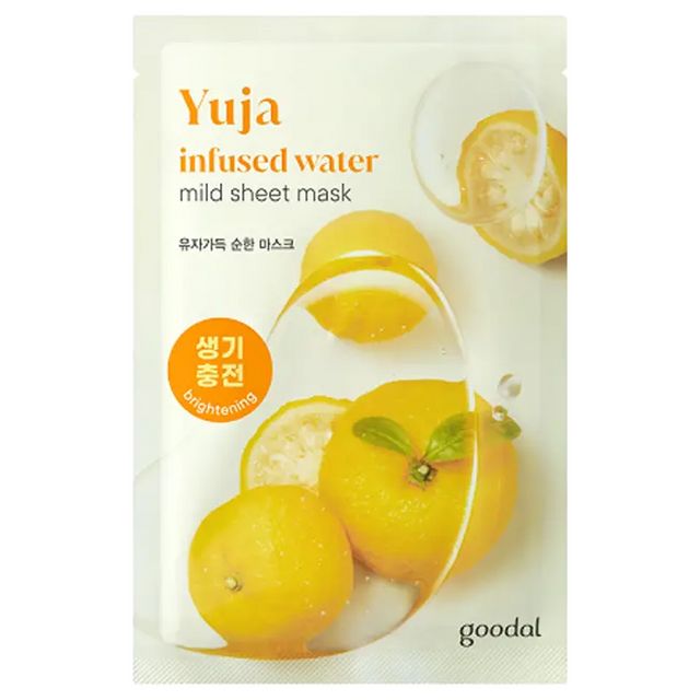 GOODAL Yuja Infused Water Mild Sheet Mask