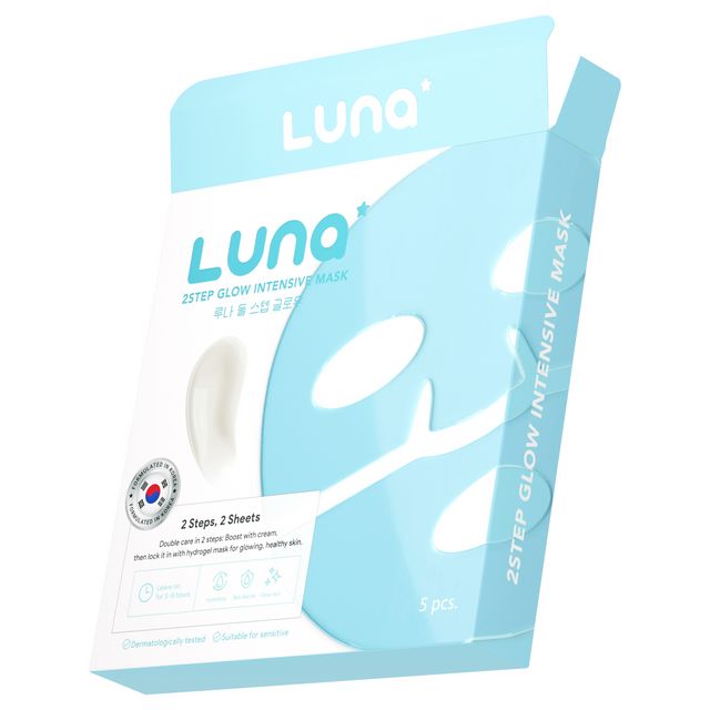 LUNA 2Step Glow Intensive Mask (Box)