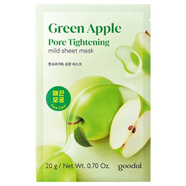 GOODAL Green Apple Pore Tightening Mild Sheet Mask