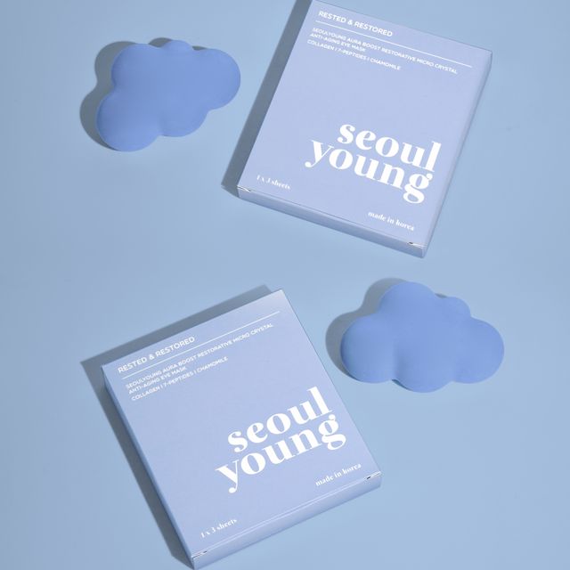 SEOULYOUNG Aura Boost Restorative Micro Crystal Anti-Aging Eye Mask