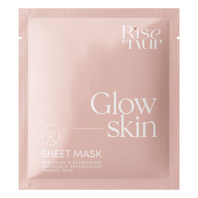 RISEBYNUR Glow skin sheet mask box 6 sheets