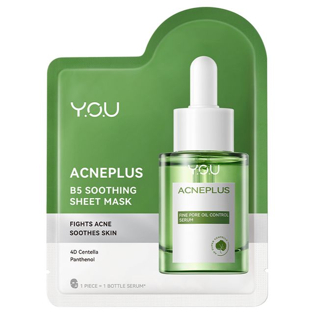 YOU BEAUTY Y.O.U AcnePlus B5 Soothing Sheet Mask