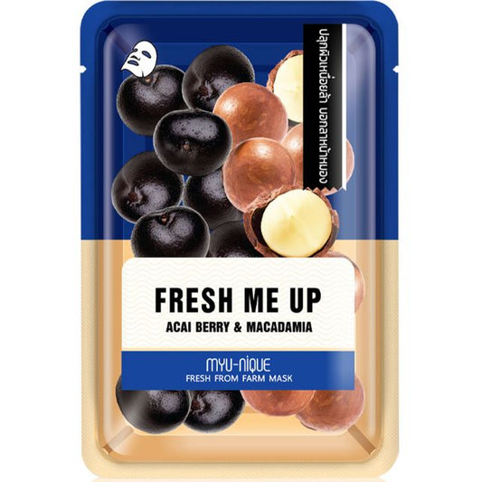 MYU-NIQUE Fresh From Farm Acai Berry & Macadamia Mask