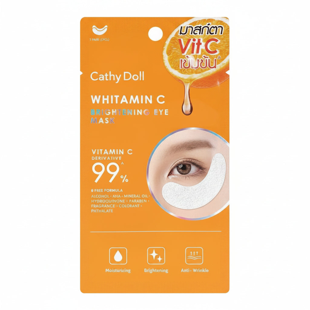 Whitamin C Brightening Eye Mask 1Pair Cathy Doll