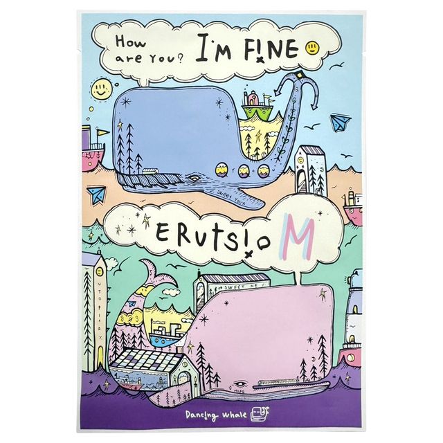 DANCING WHALE I'M Fine Moisture Mask Pack